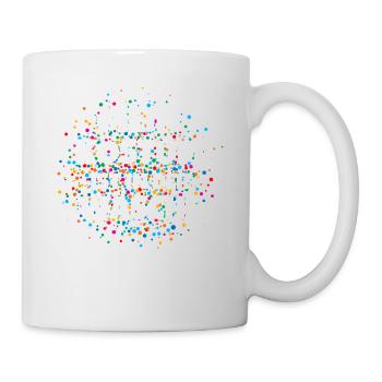 Mein Kostüm ist in der Wäscherei Carnival Party - Tasse - Weiß - Rechts