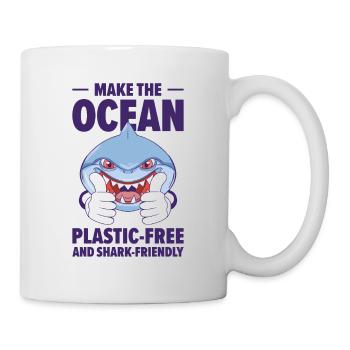 World Wildlife Day Shark Animal Welfare Marine - Mug - white - Right