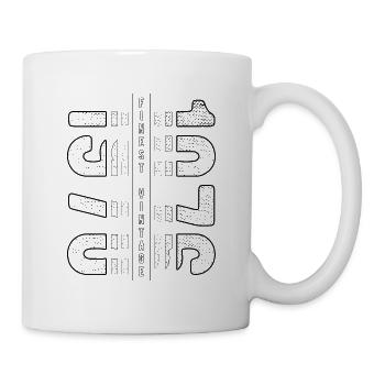 Finest Vintage 1976 Geburtsjahr 1976 Geburtstag - Tasse - Weiß - Rechts