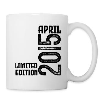 Gift April 2015. Birthday April 2015. April. - Mug - white - Right