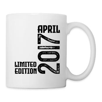 Gift April 2017. Birthday April 2017. April. - Mug - white - Right