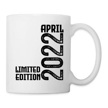 Gift April 2022. Birthday April 2022. April. - Mug - white - Right