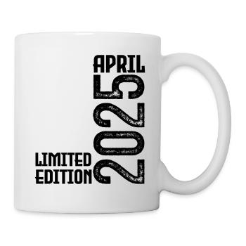 Gift April 2025. Birthday April 2025. April. - Mug - white - Right