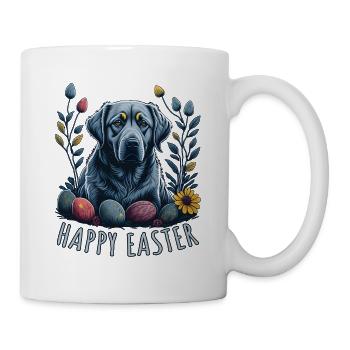 Beau chien Beagle Pâques Printemps Beagle - Mug blanc - blanc - Droite