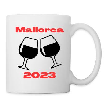 Auf nach Mallorca! Für Malle Fans - Partydesign! - Tasse - Weiß - Rechts