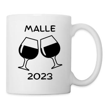 Auf nach Mallorca! Für Malle Fans - Partydesign! - Tasse - Weiß - Rechts