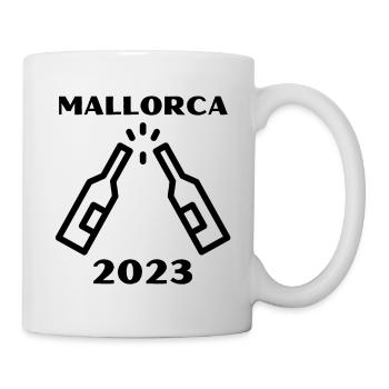 Auf nach Mallorca! Für Malle Fans - Partydesign! - Tasse - Weiß - Rechts