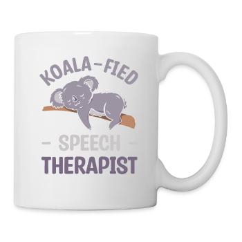 Koala-Fied Speech Therapist Pathologist SLP - Mug - white - Right