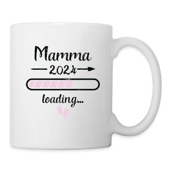 Mamma 2024 Loading Pregnancy Mother Mom Birth - Mug - white - Right