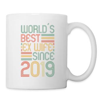 Meilleure ex-femme du monde depuis le divorce de 2019 - Mug blanc - blanc - Droite