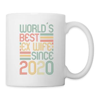 Worlds Best Ex Wife since 2020 Divorce - Mug - white - Right