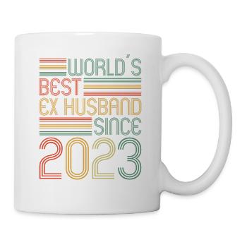 Worlds Bets Ex Husband since 2023 Divorce - Mug - white - Right