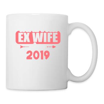Worlds Best Ex Wife since 2019 Divorce - Mug - white - Right