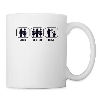 Good Better Best Frog Catching Laubfrosch Frosch - Tasse - Weiß - Rechts