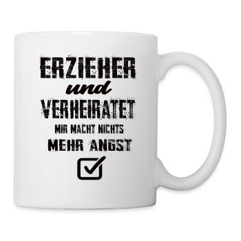 Erzieher - Tasse - Weiß - Rechts