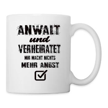 Anwalt - Tasse - Weiß - Rechts