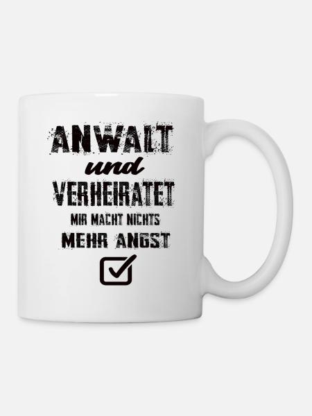 Anwalt - Tasse - Weiß