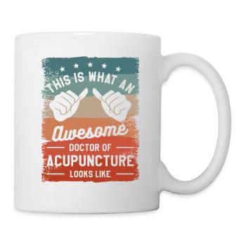 C’est ce qu’un docteur en acupuncture AWesome - Mug blanc - blanc - Droite