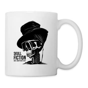 Skull Fiction Totenkopf Schädel - Mug blanc - blanc - Droite