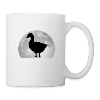 Geese Moon Goose breeder Goose goose - Mug - white - Right