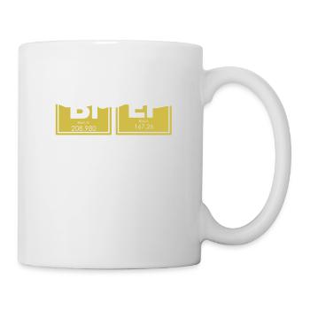Bier ist mein Element Filmriss Biertrinker Bier - Tasse - Weiß - Rechts