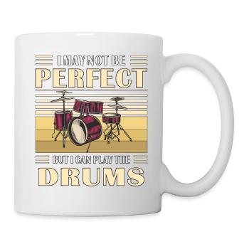 DRUMS - Tasse - Weiß - Rechts