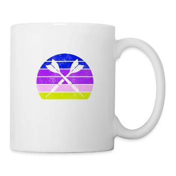 Fléchettes Sport Club, Jeu de fléchettes, Fléchettes Arrow Sport - Mug blanc - blanc - Droite