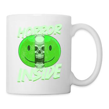 Zombie Horror Horror Film Festival + Halloween - Mug - white - Right