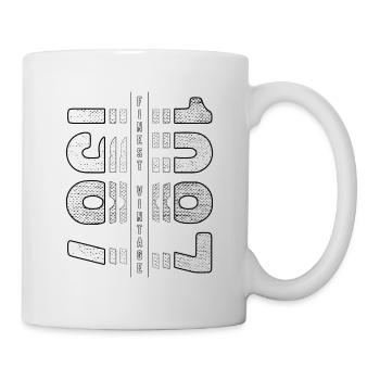 Finest Vintage 1987 Year of birth 1987 Birthday - Mug - white - Right