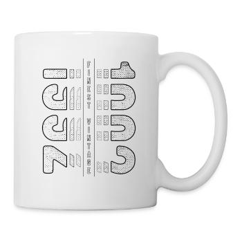 Finest Vintage 1992 Year of birth 1992 Birthday - Mug - white - Right