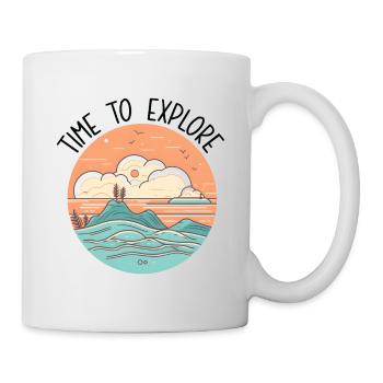 Time To Explore - Mug - white - Right