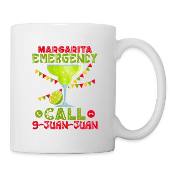 Margarita Emergency Call 9-Juan-Juan Party Cinco D - Mug - white - Right