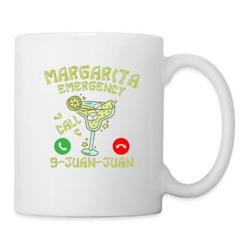 Margarita Emergency Call 9-Juan-Juan Cinco De Mayo - Mug - white - Right
