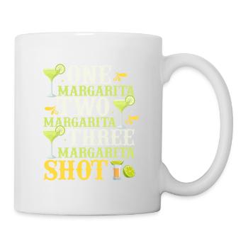Trois coups de Margarita Party Cinco de Mayo - Mug blanc - blanc - Droite