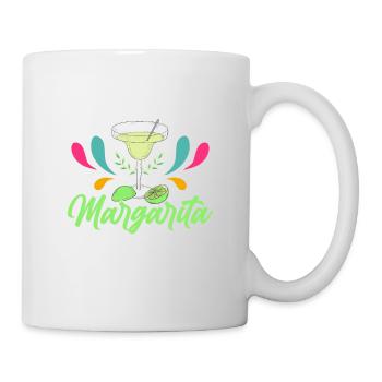 Margarita au sel et à la chaux Time Party Cinco De Mayo - Mug blanc - blanc - Droite