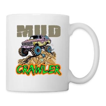 Offroad Racing für Offroad Fans - Tasse - Weiß - Rechts