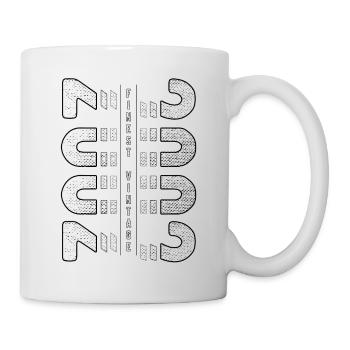 Finest Millésime 2002 Année de naissance 2002 Anniversaire - Mug blanc - blanc - Droite