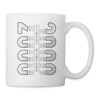 Finest Millésime 2000 Année de naissance 2000 Anniversaire - Mug blanc - blanc - Droite