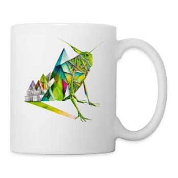 Locust Insects Architecture Gift Animal Zoo - Mug - white - Right