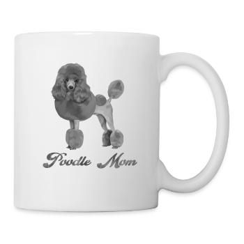 Pudel Mama - Tasse - Weiß - Rechts