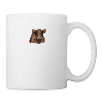 Galloway Rind I Schottland Rinderzucht für - Tasse - Weiß - Rechts