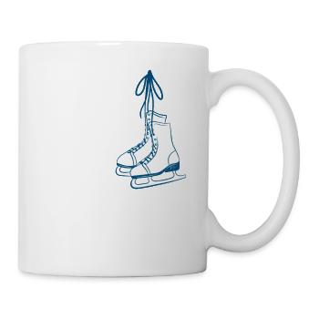 Cool Girls Ice Skate Ice Skating Figure - Mug - white - Right