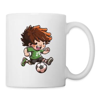 Football de maternelle Garçons inscrits en 1ère année - Mug blanc - blanc - Droite