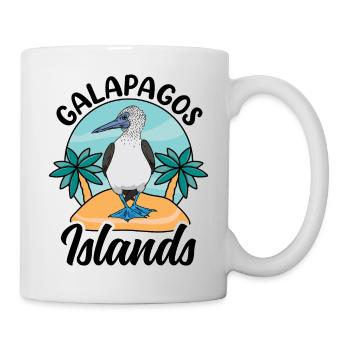 Îles Galapagos - Mug blanc - blanc - Droite