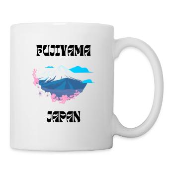 FUJIYAMAJapon - Tasse - Weiß - Rechts