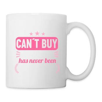 Qui a dit que vous ne pouvez pas acheter Le bonheur n’a jamais divorcé - Mug blanc - blanc - Droite