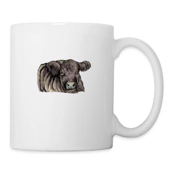 Galloway Rind I Schottland Rinderzucht für - Tasse - Weiß - Rechts