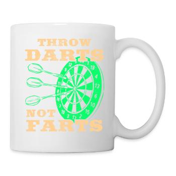 Darts Sports Club, Dartboard, Arrow Sport Darts - Mug - white - Right