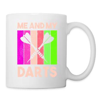 Darts Sports Club, Dartboard, Arrow Sport Darts - Mug - white - Right