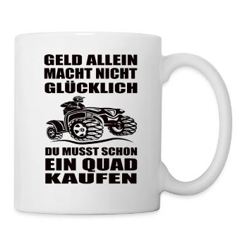 Quad - Tasse - Weiß - Rechts